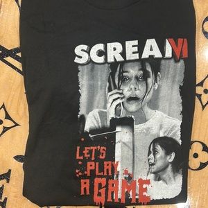 SCREAM HORROR FILM TEE